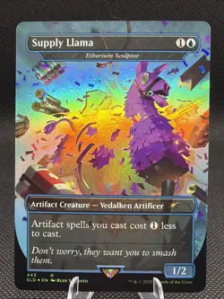 Supply Llama - Etherium Sculptor Secret Lair Drop Foil NM - Image 1