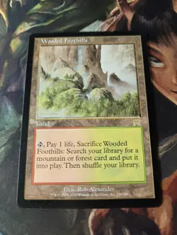 Wooded Foothills Onslaught Regular Fetch Land MP+ - Image 2