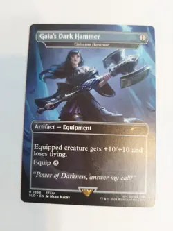 Gaia's Dark Hammer - Colossus Hammer Secret Lair Drop Regular - Image 1