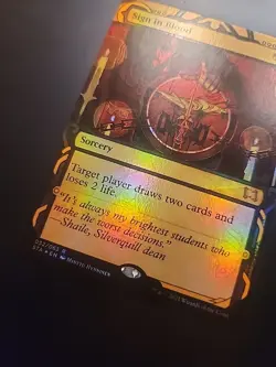 Sign in Blood Strixhaven: Mystical Archives Foil 032/063 R Mint - Image 2