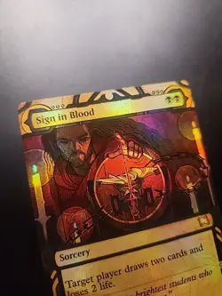 Sign in Blood Strixhaven: Mystical Archives Foil 032/063 R Mint - Image 3