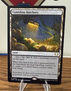 Eumidian Hatchery Edge of Eternities Commander - Near Mint Fresh Pull R 0020 - Image 1
