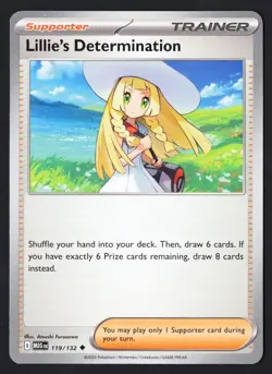 Lillie's Determination 119/132 Mega Evolution 2025 - Pokemon TCG - Image 1