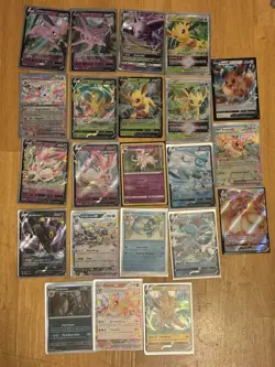 pokemon tcg eeveelution lot of (22x) cards - No Duplicates - - Image 1