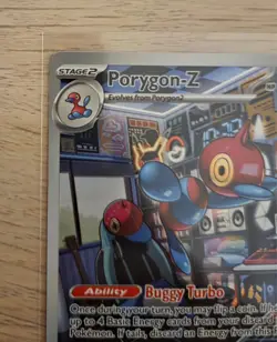 Porygon-Z 214/182 SV04: Paradox Rift Holo Illustration Rare Pokemon PACK FRESH - Image 3