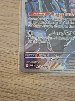 Porygon-Z 214/182 SV04: Paradox Rift Holo Illustration Rare Pokemon PACK FRESH - Image 5