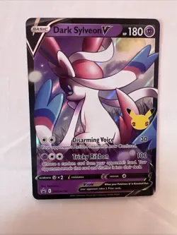Dark Sylveon V SWSH134 Holographic Black Star Promo Pokemon TCG - Image 1