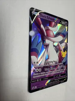 Dark Sylveon V SWSH134 Holographic Black Star Promo Pokemon TCG - Image 2