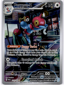 Pokemon Porygon-Z 214/182 Paradox Rift Illustration Rare (NM) - Image 1
