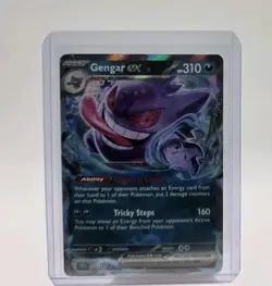 Gengar ex 104/162 SV05: Temporal Forces Double Rare Pokemon TCG - Image 1