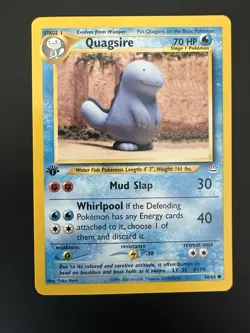 Quagsire - Neo Revelation 48/64 1st Edition - Common - LP Pokemon TCG - Image 1