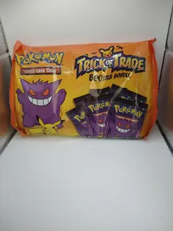 Pokemon TCG BOOster Gengar Trick Or Trade Halloween BOOster Bags (40 Packs Each) 820650850783 - Image 1