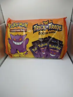 Pokemon TCG BOOster Gengar Trick Or Trade Halloween BOOster Bags (40 Packs Each) 820650850783 - Image 2