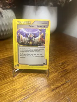 Vintage Pokemon - Skyridge 2003 - Trainer Desert Shaman 123/144 - Image 2