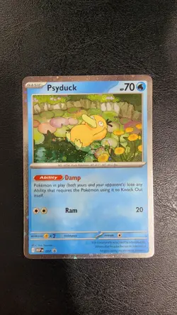 Pokemon TCG | Psyduck 007 Mega Evolution Black Star Promo NM+ - Image 1