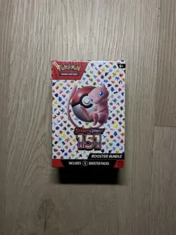 Pokemon Scarlet & Violet 151 Booster Bundle Box Factory Sealed 6 Packs English 820650853210 - Image 1
