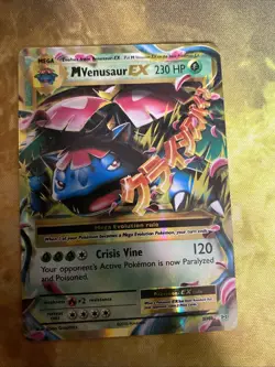 Pokemon TCG Evolutions Ultra Rare Holo Mega M Venusaur EX 2/108 - Image 1