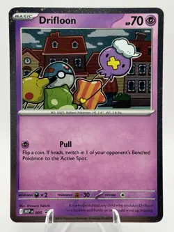 Drifloon 005 MEP Mega Evolutions Black Star Promo Cosmos Holo Rare Pokemon - NM - Image 1