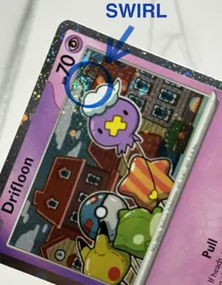 Drifloon 005 MEP Mega Evolutions Black Star Promo Cosmos Holo Rare Pokemon - NM - Image 3