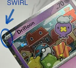 Drifloon 005 MEP Mega Evolutions Black Star Promo Cosmos Holo Rare Pokemon - NM - Image 4