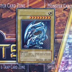 1x Blue-Eyes White Dragon - Ultra Rare - SDK-001 - Unlimited - HP - Image 1