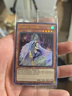 Yu-Gi-Oh Harpie Queen LART-EN021 Ultra Rare Limited Edition Promo SEALED - Image 1