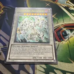 Yugioh! Overmind Archfiend EXVC-EN044 Ultimate Rare Unlimited VLP/NM - Image 2