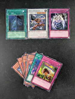 YuGiOh! Assorted 1st Edition+Super Rare Lots Of 9 DRILL WARRIOR/OH FISH! - Image 1