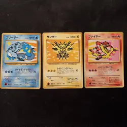 (LP/MP) Articuno Zapdos Moltres ANA Nippon Airways Promo Pokemon Card Japanese - Image 1