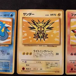 (LP/MP) Articuno Zapdos Moltres ANA Nippon Airways Promo Pokemon Card Japanese - Image 3