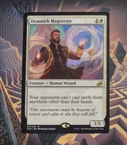 Drannith Magistrate Ikoria: Lair of Behemoths Regular Card NM Condition MTG - Image 1