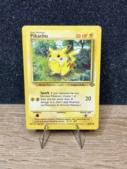 Pikachu (60/64) ~ LP [Jungle Unlimited 1999] Vintage -WotC- Pokemon TCG Card - Image 1