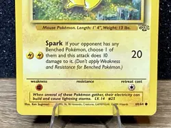 Pikachu (60/64) ~ LP [Jungle Unlimited 1999] Vintage -WotC- Pokemon TCG Card - Image 3