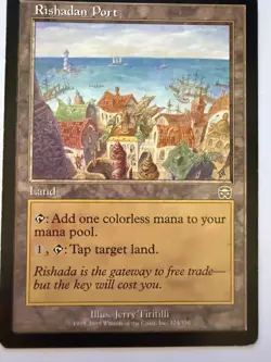 MTG: Rishadan Port Regular Card Mercadian Masques 324/350 - Image 1