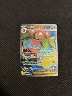 Pokemon TCG Mega Venusaur EX 155/132 Mega Evolution ENGLISH Pokemon Card NM - Image 1