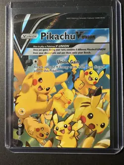 Pikachu V-Union [Set of 4] SWSH: Sword & Shield Promo Cards Holo - Image 2