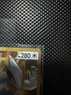 Pokemon TCG SWSH Silver Tempest Lugia VSTAR Card 211/195 Gold Secret Rare - Image 4