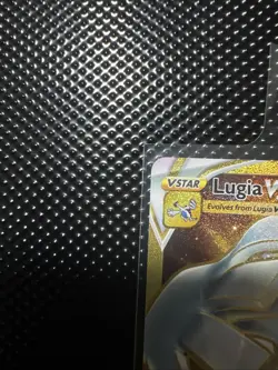 Pokemon TCG SWSH Silver Tempest Lugia VSTAR Card 211/195 Gold Secret Rare - Image 5