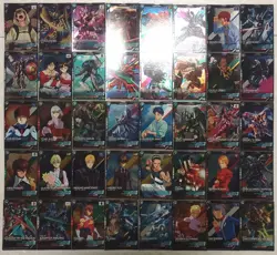 Lot of 40 Japanese Mobile Suit Gundam Arsenal Base Rare Card set - Image 1