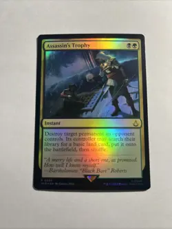 Assassin's Trophy - Universes Beyond: Assassin's Creed Foil MTG Plus Bonus Card! - Image 1