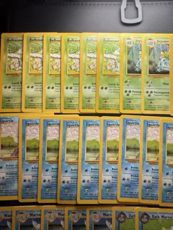 Pokemon Original Starter Card Lot WOTC Vintage Base Set & More LP-DMG TM Rocket - Image 2
