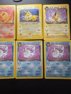 Pokemon Eeveelutions Lot 8 Cards -Vintage WOTC Rocket, Neo Destiny - Image 3