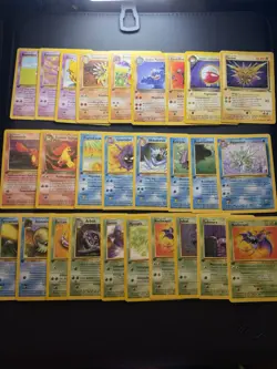 Pokemon Neo Revelation 1st Edition Lot LP-MP 17 Cards German - Image 1