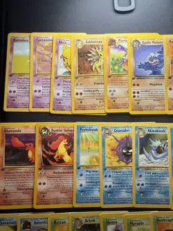 Pokemon Neo Revelation 1st Edition Lot LP-MP 17 Cards German - Image 2