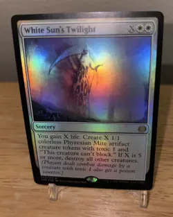 MTG White Sun's Twilight 038/271 Phyrexia: All Will Be One Foil Rare NM - Image 1