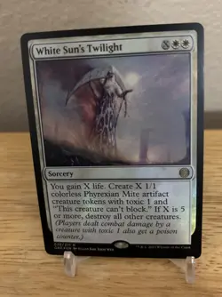 MTG White Sun's Twilight 038/271 Phyrexia: All Will Be One Foil Rare NM - Image 2
