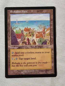 NM Rishadan Port Mercadian Masques Mtg Magic the Gathering - Image 1
