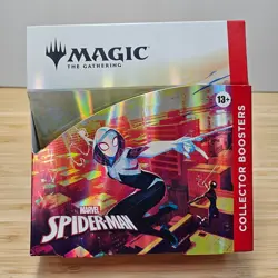 EMPTY Magic: The Gathering Marvel's Spider-Man Collector Booster Box - BOX ONLY - Image 1