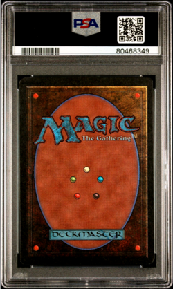 1993 MTG Magic The Gathering Arabian Nights Dark Vintage Wyluli Wolf PSA 7 - Image 2