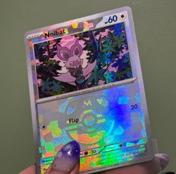 Noibat 090/131 PRE Master Ball Holo Pokemon Prismatic Evolution Near Mint NM - Image 2